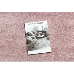 SOFTY pink rug, soft and pleasant to the touch for any interior