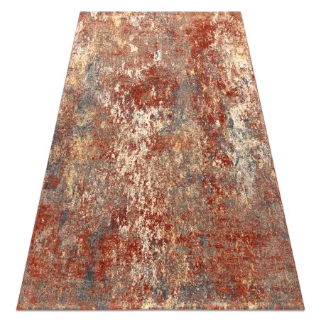 LEGEND 468 Wool Rug Red Geometric Abstract