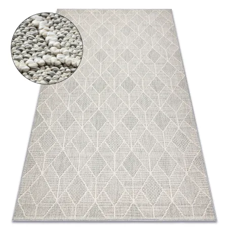 Jersey Geometric Loop Rug