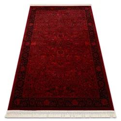 ORIENT 5125 Burgundy Frame Rug