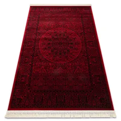 ORIENT 6039 Burgundy Floral Oriental Rug