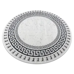 ALLURE 1960 White Round Rug