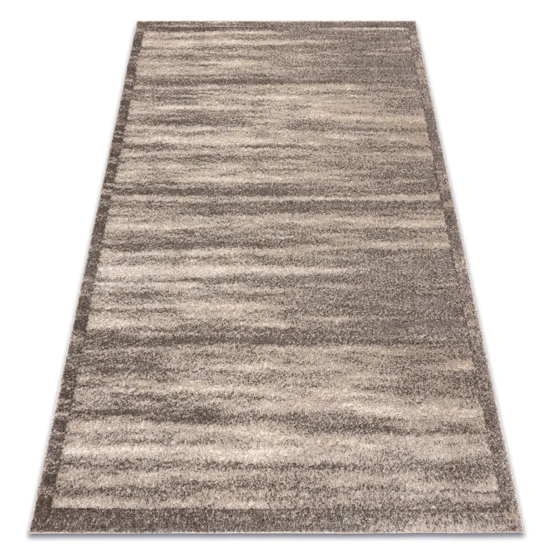 Modern FUSION 8893 beige and brown rug, made from synthetic materials