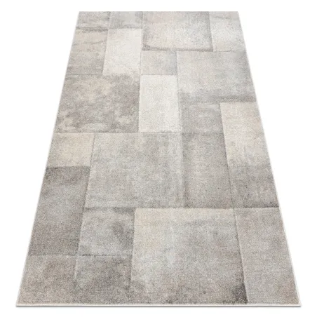FUSION 1200 geometric rug in cream, modern carpet for contemporary spaces