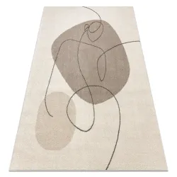 FUSION 8299 Cream Geometric Rug