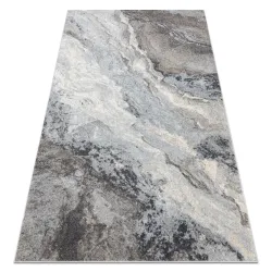 FUSION 9613 Gray Marble Rug