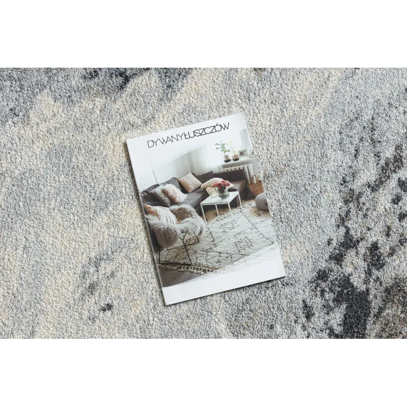Stylish gray tones in FUSION 9613 rug, perfect for modern interiors