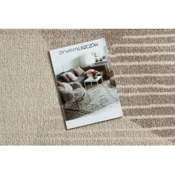 FUSION 0815 rug with a modern texture in cream and beige tones