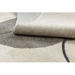 FUSION 0808 cream rug, excellent choice for modern interior design