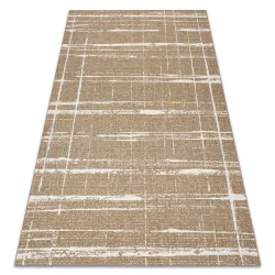Sisal FLAT 48965265 Grid Rug, vintage - beige natural straw color, rope weave