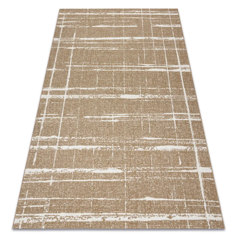 FLAT 48965265 Vintage Sisal Trellis Rug
