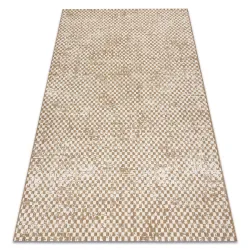 Sisal FLAT rug 48955265 Geometric - natural beige straw color, rope weave