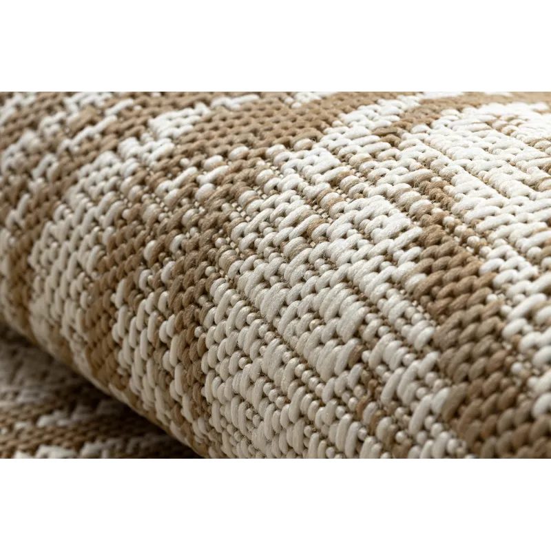 Palm Leaf Sisal Flat Rug Natural Beige