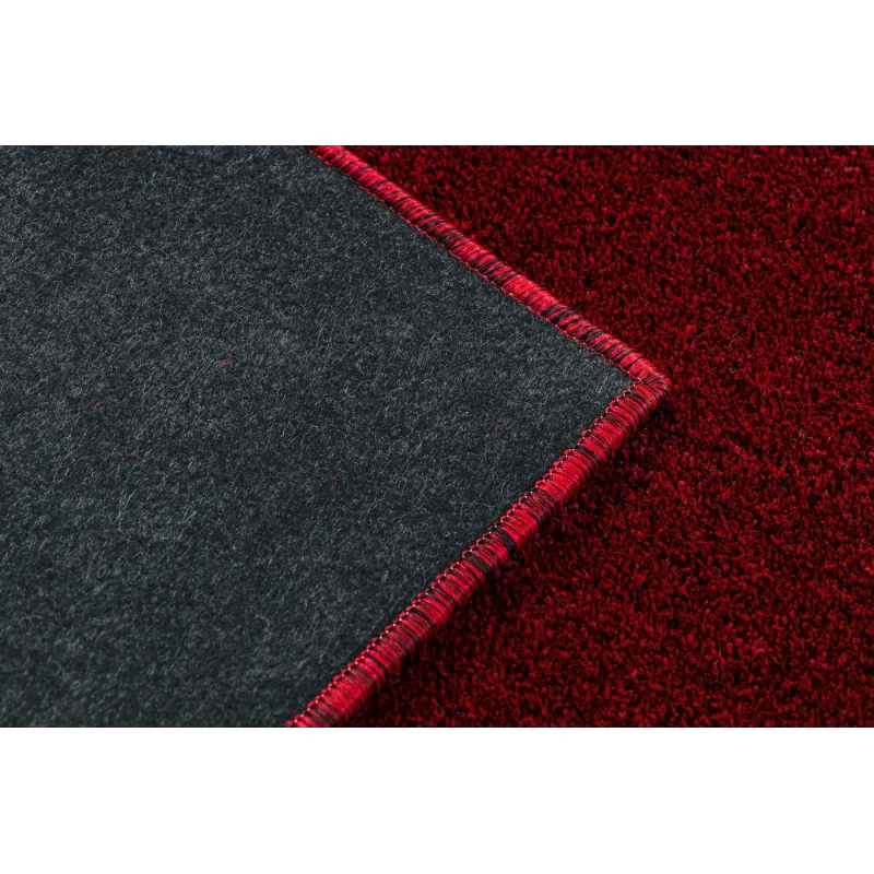 ETON PLUS rug, soft texture in red and black, suitable for modern decor