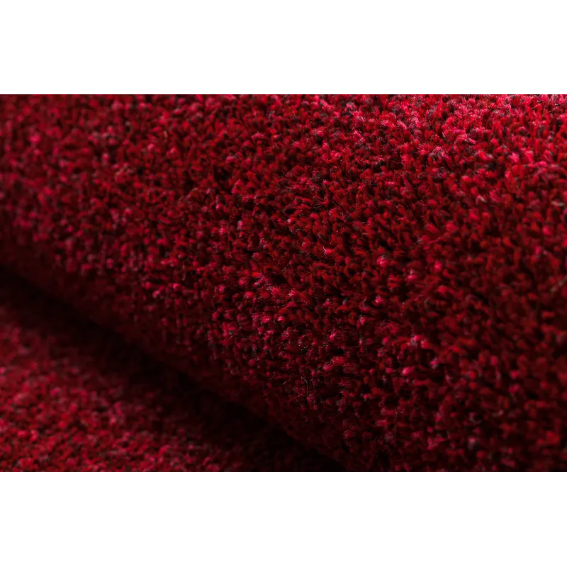 ETON PLUS rug for bedroom or living room, red and black, modern design