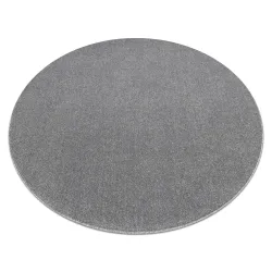 ETON PLUS Light Gray Round Rug
