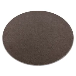 ETON PLUS Round Rug Brown