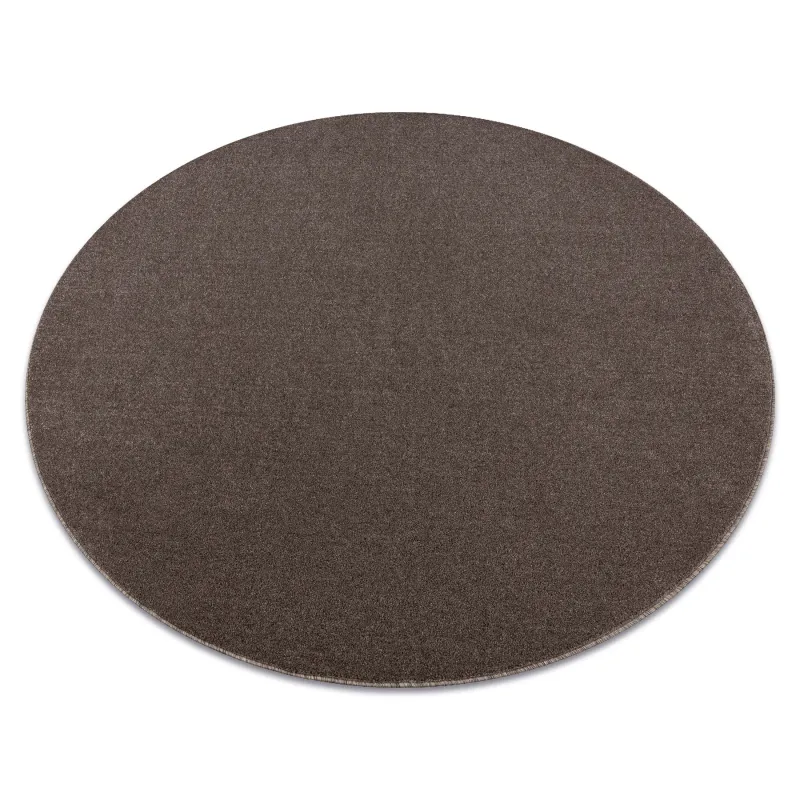 ETON PLUS round rug in mocha and beige, modern design