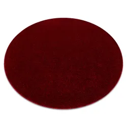 ETON PLUS Round Rug Red