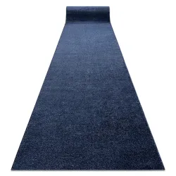 SOFTY Solid Color Runner Navy Blue