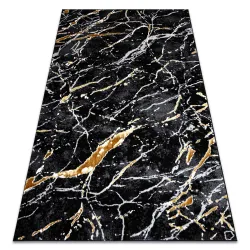 ALLURE 1963 Marble Rug Black