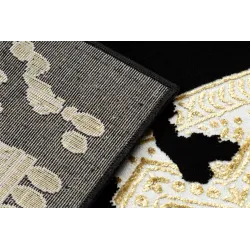 ALLURE 1965 Border Rug - Structured rug with a luxurious texture