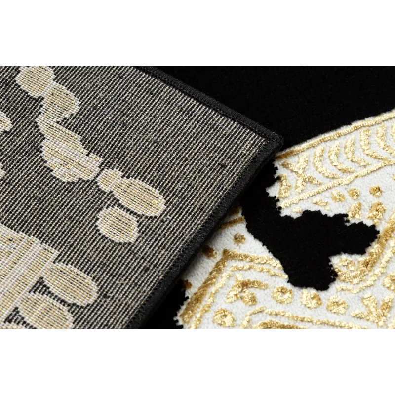 ALLURE 1965 Border Rug - Structured rug with a luxurious texture