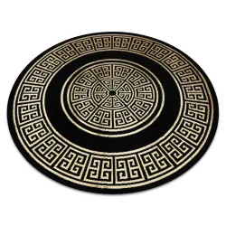 ALLURE 1968 Greek Key Round Rug