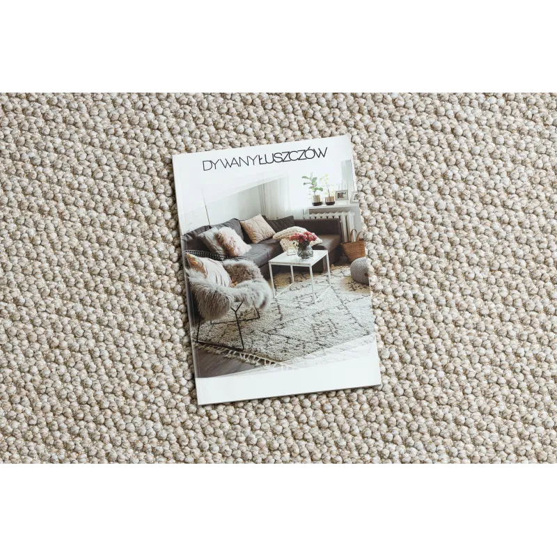 Beige CASABLANCA LOOP rug, stylish, modern carpet