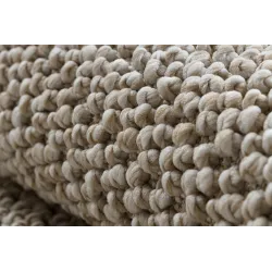 CASABLANCA LOOP beige rug, suitable for bedroom or garden