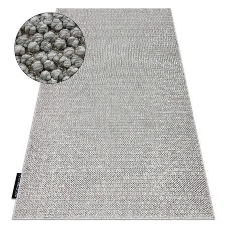 Soft CASABLANCA LOOP grey rug, perfect for modern interiors