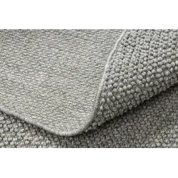 CASABLANCA LOOP rug for living room, light grey color, modern style