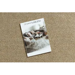 Durable beige rug for outdoor use, enhances garden aesthetics