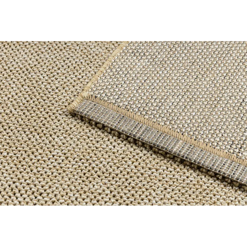 Versatile beige rug, suitable for kids' play areas and living rooms