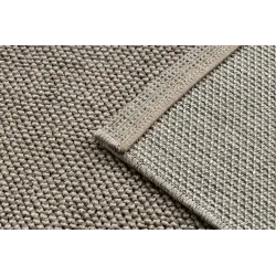 Soft texture brown rug, ideal for adding warmth to your living area