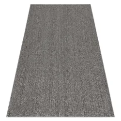 Gray Polypropylene Rug