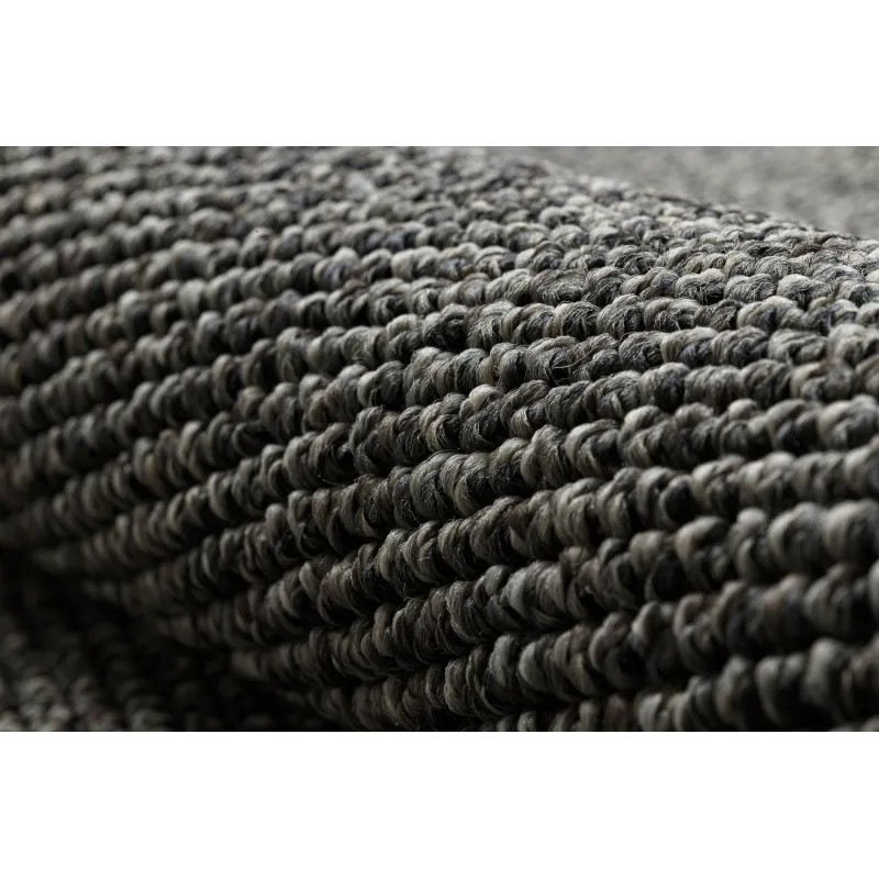 Durable gray rug suitable for high-traffic areas