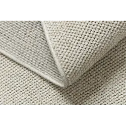 Versatile cream rug, suitable for living room or bedroom