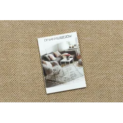 Stylish beige rug, perfect for contemporary interiors