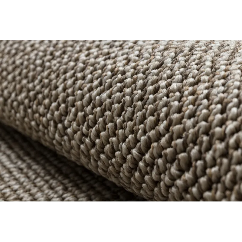 Versatile round rug for outdoor patios or gardens