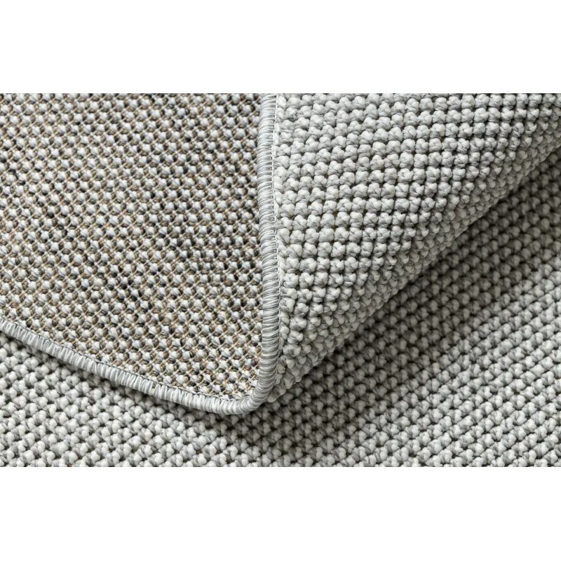 Versatile silver rug suitable for living rooms, bedrooms, and more