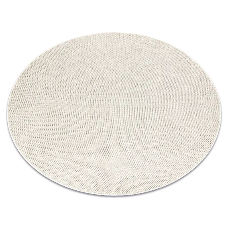 Cream rectangular polypropylene rug for modern interiors