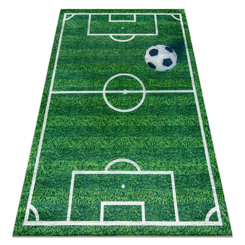 BAMBINO Football Field Washable Rug