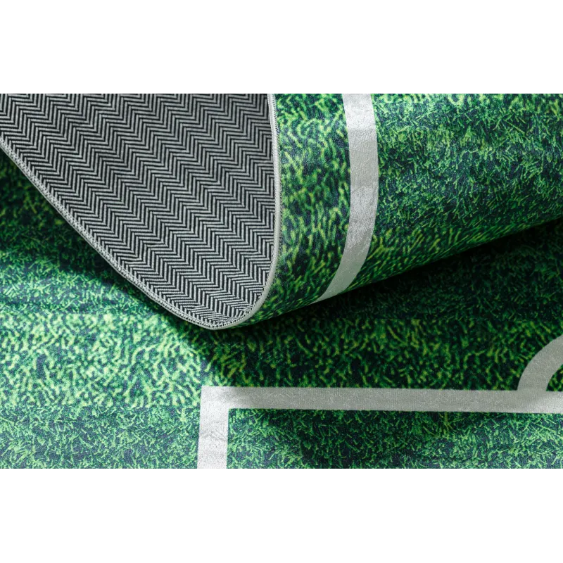 BAMBINO Football Field Washable Rug