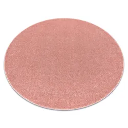 ETON PLUS Round Powder Pink Rug