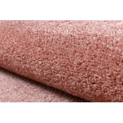 Stylish ETON PLUS rug for bedroom, powder pink, modern