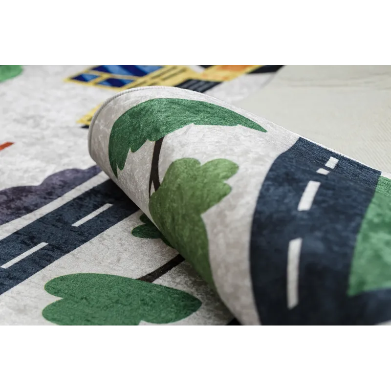 BAMBINO 2223 Washable Kids Rug Streets