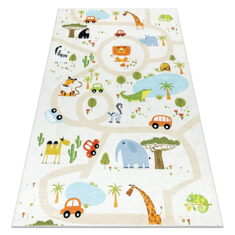 BAMBINO 1165 Zoo Washable Rug