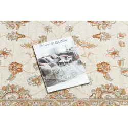Elegant beige rug perfect for modern interiors