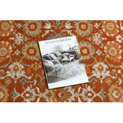 Terracotta colored SOHO rug, a stylish addition to any decor